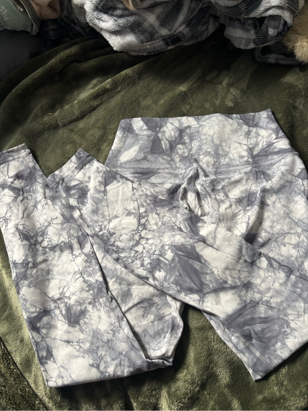 Lululemon grey marble High-Rise Leggings